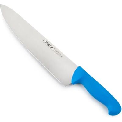 Arcos Serie 2900 Coltello da Chef Coltello da Cucina Lama Acciaio Inossidabile Nitrum 300 mm Manico Polipropilene Colore Blu Arcos Serie 2900 Coltello da Chef Coltello da Cucina Lama Acciaio Inossidabile Nitrum 300 mm Manico Polipropilene Colore Blu