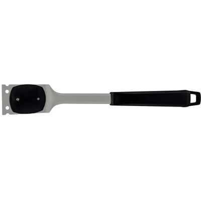 Tramontina Spazzola per la Pulizia Churrasco Black con Raschietto in Acciaio Inox e Manico in Polipropilene Nero Tramontina Spazzola per la Pulizia Churrasco Black con Raschietto in Acciaio Inox e Manico in Polipropilene Nero