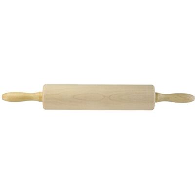 Städter Mattarello in legno, Marrone, 25 x 5,5 cm Städter Mattarello in legno, Marrone, 25 x 5,5 cm