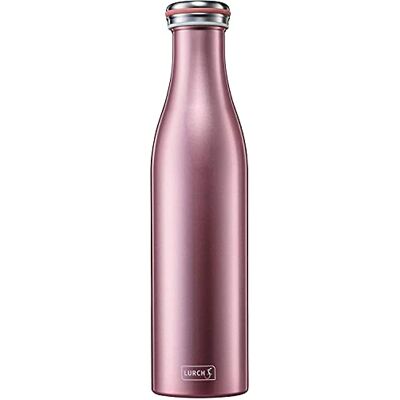 Lurch Acciaio Inox Rosa Oro 0,75L - Bottiglia Termica Lurch Acciaio Inox Rosa Oro 0,75L - Bottiglia Termica