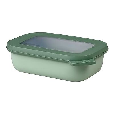 Mepal Multi Bowl Cirqula Rectangular Contenitori Plastica con Coperchio Adatto come Contenitore Ermetico per Frigo, Microonde, Congelatore da Portata Ciotole Cucina 500 ml Nordic sage Mepal Multi Bowl Cirqula Rectangular Contenitori Plastica con Coperchio Adatto come Contenitore Ermetico per Frigo, Microonde, Congelatore da Portata Ciotole Cucina 500 ml Nordic sage