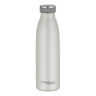 TC BOTTLE beige opaco, 0,50 l, thermos in acciaio inox, a prova di gassazione, a prova di perdite, per scuola, in viaggio e in ufficio TC BOTTLE beige opaco, 0,50 l, thermos in acciaio inox, a prova di gassazione, a prova di perdite, per scuola, in viaggio e in ufficio