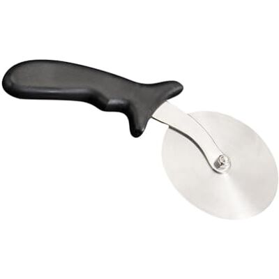 Garcia de Pou pizza cutter, diametro 12.5 cm, in acciaio INOX, argento, 30 x 30 x 30 cm Garcia de Pou pizza cutter, diametro 12.5 cm, in acciaio INOX, argento, 30 x 30 x 30 cm