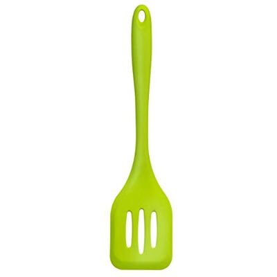PREMIER Housewares Zing Spatola Scanalata, Silicone, Verde Lime PREMIER Housewares Zing Spatola Scanalata, Silicone, Verde Lime