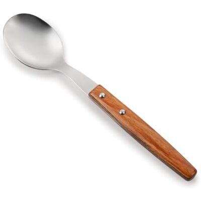 Arcos Coltelleria da Tavola Cucchiaio da Dessert Cucchiaio Frutta Acciaio Inossidabile 18/10 e 150 mm Manico Legno Compresso Colore Marrone Arcos Coltelleria da Tavola Cucchiaio da Dessert Cucchiaio Frutta Acciaio Inossidabile 18/10 e 150 mm Manico Legno Compresso Colore Marrone