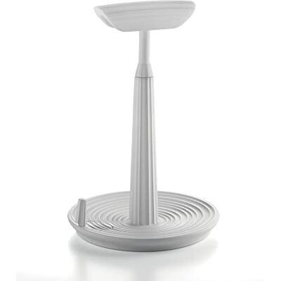 Guzzini Eco-Kitchen, Stop&Tear, Portarotolo Universale da Cucina in Plastica Riciclata Grigio Tortora, Ø 17 x h26 cm Guzzini Eco-Kitchen, Stop&Tear, Portarotolo Universale da Cucina in Plastica Riciclata Grigio Tortora, Ø 17 x h26 cm