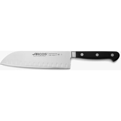 Arcos Opera Coltello Santoku Acciaio Inossidabile Forgiato Nitrum 180 mm Manico Pom Colore Nero Arcos Opera Coltello Santoku Acciaio Inossidabile Forgiato Nitrum 180 mm Manico Pom Colore Nero