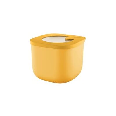 Guzzini Kitchen Active Design - Contenitore alimenti - Giallo Mango - 12,2x12,2x9,8cm - 750cc Guzzini Kitchen Active Design - Contenitore alimenti - Giallo Mango - 12,2x12,2x9,8cm - 750cc