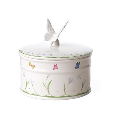 Villeroy & Boch Colourful Spring Scatola Grande 17,5 cm Verde, Lavabile in Lavastoviglie, Scatola di Biscotti, Biscottiera, Scatoline Biscotti, Pasqua Decorazioni, Porcellana Premium Villeroy & Boch Colourful Spring Scatola Grande 17,5 cm Verde, Lavabile in Lavastoviglie, Scatola di Biscotti, Biscottiera, Scatoline Biscotti, Pasqua Decorazioni, Porcellana Premium