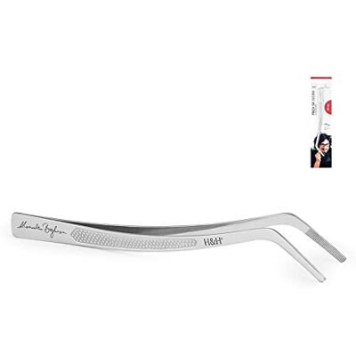 H&H Alessandro Borghese Pinza Cucina Inox 18/10, 24cm, Il Lusso della Semplicità H&H Alessandro Borghese Pinza Cucina Inox 18/10, 24cm, Il Lusso della Semplicità