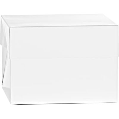 Decora Scatola Torta Quadrata Bianca - 40,5x40,5x25cm - Per Dolci Alti Decora Scatola Torta Quadrata Bianca - 40,5x40,5x25cm - Per Dolci Alti