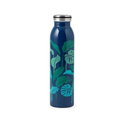 H&H Bottiglia Termica Inox 18/10, Decoro Foglie, 0,60lt H&H Bottiglia Termica Inox 18/10, Decoro Foglie, 0,60lt