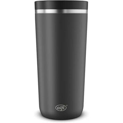 Alfi ISO COFFEE MUG PRO, tazza termica da 0,38 l, in acciaio inox, lavabile in lavastoviglie, senza BPA, mantiene caldo per 6 ore e freddo per 12 ore, tazza da viaggio Alfi ISO COFFEE MUG PRO, tazza termica da 0,38 l, in acciaio inox, lavabile in lavastoviglie, senza BPA, mantiene caldo per 6 ore e freddo per 12 ore, tazza da viaggio
