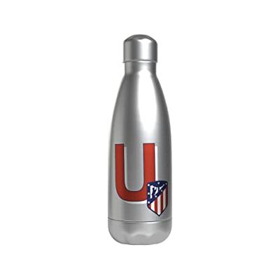 Borraccia in acciaio inox personalizzata Atletico De Madrid Lettera U - 550ml Borraccia in acciaio inox personalizzata Atletico De Madrid Lettera U - 550ml
