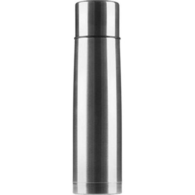 Helios Active Thermos in acciaio inox, 1 l, resistente, per attività all'aperto e tempo libero, senza BPA, adatto per bevande calde e fredde, 1 l, colore: argento Helios Active Thermos in acciaio inox, 1 l, resistente, per attività all'aperto e tempo libero, senza BPA, adatto per bevande calde e fredde, 1 l, colore: argento
