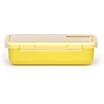 Valira - 0.5 L Hermetic - Giallo - Plastica - Food Container Valira - 0.5 L Hermetic - Giallo - Plastica - Food Container
