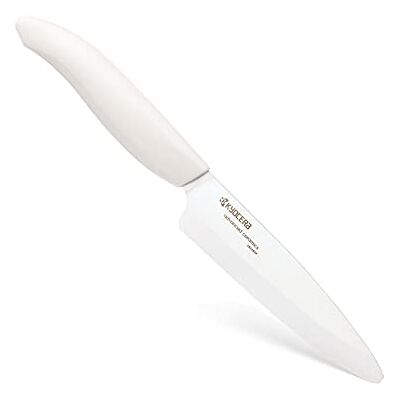 Coltello in ceramica bianca Kyocera FK-110WH-WH - Taglio preciso Coltello in ceramica bianca Kyocera FK-110WH-WH - Taglio preciso