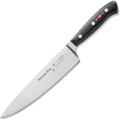 Dick F. Coltello cuoco, Premier Plus (coltello con lama da 21 cm, acciaio inox HRC 56° X50CrMoV15, impiego versatile) Dick F. Coltello cuoco, Premier Plus (coltello con lama da 21 cm, acciaio inox HRC 56° X50CrMoV15, impiego versatile)