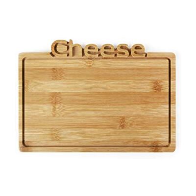 Excelsa Cheese Tagliere Grande in Legno Bambù, 26 x 19 x H.1,2 cm Excelsa Cheese Tagliere Grande in Legno Bambù, 26 x 19 x H.1,2 cm