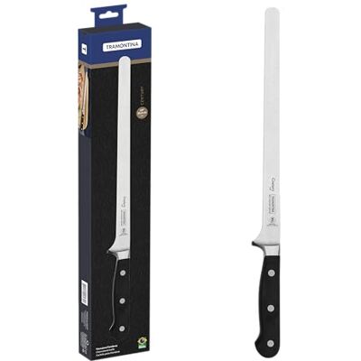 Tramontina Coltello da Prosciutto Forgiato in Acciaio Inox Century 25 cm Tramontina Coltello da Prosciutto Forgiato in Acciaio Inox Century 25 cm