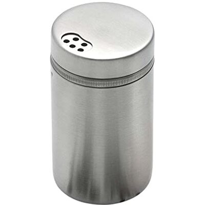 Weis Multiuso Shaker Ø 4 cm, in Acciaio Inox, Argento, 4 x 4 x 7.5 cm Weis Multiuso Shaker Ø 4 cm, in Acciaio Inox, Argento, 4 x 4 x 7.5 cm