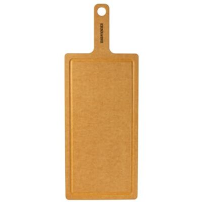 Rio Tagliere a Forma di Pagaia in Fibra di Legno con Manico, Naturale 58,5x22x0,6 cm, Tagliere per formaggio in legno lavabile in lavastoviglie, Vassoio da portata leggero Rio Tagliere a Forma di Pagaia in Fibra di Legno con Manico, Naturale 58,5x22x0,6 cm, Tagliere per formaggio in legno lavabile in lavastoviglie, Vassoio da portata leggero