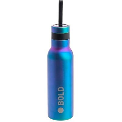 Lässig bottiglia d'acqua per bambini in acciaio inossidabile - Doppia parete - Blu Viola Lässig bottiglia d'acqua per bambini in acciaio inossidabile - Doppia parete - Blu Viola