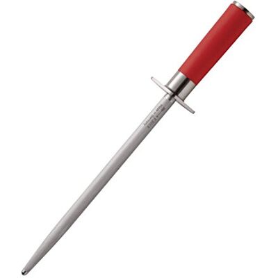 Dick F. Acciaino, Red Spirit (Lama Da 25 Cm, Taglio Standard, Manico Di Materiale Sintetico Pregiato, 65°Hrc) 76543302, Rosso Dick F. Acciaino, Red Spirit (Lama Da 25 Cm, Taglio Standard, Manico Di Materiale Sintetico Pregiato, 65°Hrc) 76543302, Rosso