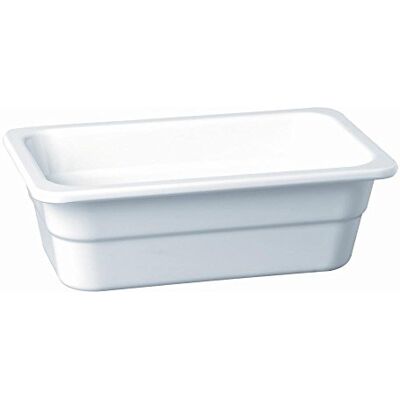 APS - GN 1/4 26.5x16.2 cm - Melamina - Bianco - Contenitore APS - GN 1/4 26.5x16.2 cm - Melamina - Bianco - Contenitore