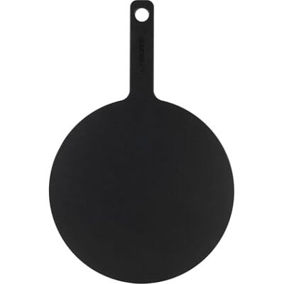 Rio Tagliere per Pizza in Fibra di Legno Nero, Ø 24 cm per Pizza da 9 Pollici, Tagliere Rotondo e Igienico, Pala per Pizza in Legno Resistente al Calore, Lavabile in Lavastoviglie Rio Tagliere per Pizza in Fibra di Legno Nero, Ø 24 cm per Pizza da 9 Pollici, Tagliere Rotondo e Igienico, Pala per Pizza in Legno Resistente al Calore, Lavabile in Lavastoviglie