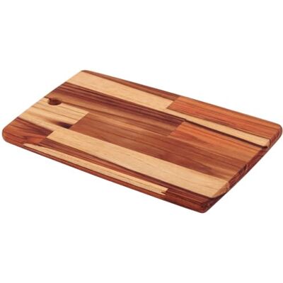 Tramontina Tagliere in teak, certificato FSC, 34 x 23 x 1,8 cm, antibatterico, delicato sulla lama Tramontina Tagliere in teak, certificato FSC, 34 x 23 x 1,8 cm, antibatterico, delicato sulla lama