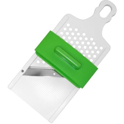 Fackelmann Affettaverdure Professionale - Affettaverdure in acciaio inox - 16cm Fackelmann Affettaverdure Professionale - Affettaverdure in acciaio inox - 16cm