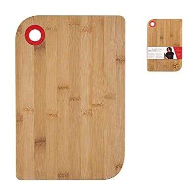 H&H Alessandro Tagliere Bamboo Borghese 20X30X1 Utensili da Cucina, Legno/Rosso H&H Alessandro Tagliere Bamboo Borghese 20X30X1 Utensili da Cucina, Legno/Rosso