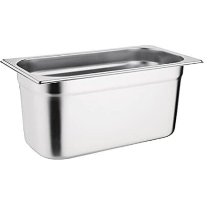 VOGUE K934 stainless steel pan Gastronorm 1/3, 150 mm VOGUE K934 stainless steel pan Gastronorm 1/3, 150 mm