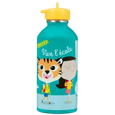Bottiglia d'acqua per bambini Draeger Paris in acciaio inossidabile - Multicolore - Blu - 300 Ml - Bottiglia d'acqua Bottiglia d'acqua per bambini Draeger Paris in acciaio inossidabile - Multicolore - Blu - 300 Ml - Bottiglia d'acqua