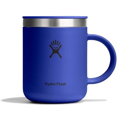 Hydro Flask – Mug Coffee 355 ml (12 oz) – Acciaio Inox Isolato con Coperchio Antischizzo Richiudibile – Mantiene le Bevande Fredde per 24 Ore & Calde per 12 Ore – Capri Blue Hydro Flask – Mug Coffee 355 ml (12 oz) – Acciaio Inox Isolato con Coperchio Antischizzo Richiudibile – Mantiene le Bevande Fredde per 24 Ore & Calde per 12 Ore – Capri Blue