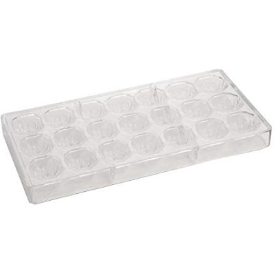 Schneider DW291 Stampo per cioccolatini Juwel, 21 pezzi, 2,1 cm di altezza x 3,5 cm di diametro Schneider DW291 Stampo per cioccolatini Juwel, 21 pezzi, 2,1 cm di altezza x 3,5 cm di diametro