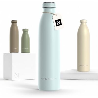 LARS NYSØM Borraccia Termica 750ml Borracce Termiche Bottiglia Isolata Borraccia Termica in Acciaio Inox 12h calda e 24h fredda Tenuta stagna Bottiglia d'Acqua per Sport LARS NYSØM Borraccia Termica 750ml Borracce Termiche Bottiglia Isolata Borraccia Termica in Acciaio Inox 12h calda e 24h fredda Tenuta stagna Bottiglia d'Acqua per Sport