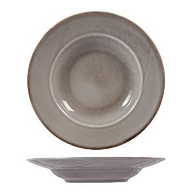 Set di 6 Piatti per Pasta H-h Grigio Reattivo Set di 6 Piatti per Pasta H-h Grigio Reattivo
