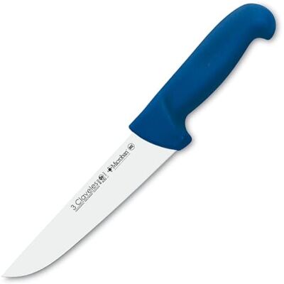 3 Claveles CUCHILLO CARNICERO Proflex Azul 18 cm 7" FH 3C 3 Claveles CUCHILLO CARNICERO Proflex Azul 18 cm 7" FH 3C