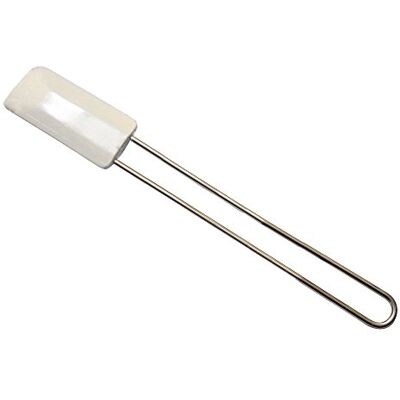 Weis Pasticceria spatola Piccola di Silicone, Acciaio Inox, Acciaio Inossidabile, White, 30 x 3.2 x 0.5 cm Weis Pasticceria spatola Piccola di Silicone, Acciaio Inox, Acciaio Inossidabile, White, 30 x 3.2 x 0.5 cm