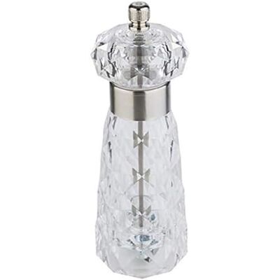 Macinapepe Diamante APS - Regolazione Continua, Trasparente Macinapepe Diamante APS - Regolazione Continua, Trasparente