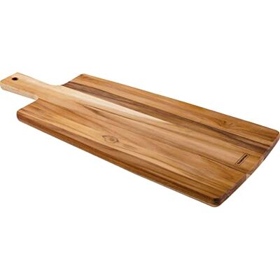 Tramontina Tagliere in legno di teak, 48 x 19 x 1,5 cm Tramontina Tagliere in legno di teak, 48 x 19 x 1,5 cm