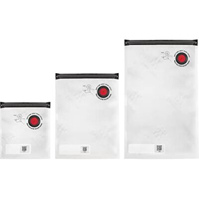 ZWILLING Fresh & Save Set di sacchetti sottovuoto, sacchetti salvafreschezza con chiusura a cerniera, set da 10 pezzi ZWILLING Fresh & Save Set di sacchetti sottovuoto, sacchetti salvafreschezza con chiusura a cerniera, set da 10 pezzi