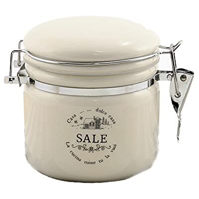 Tognana La Dolce Casa di Campagna, barattolo sale 370 cc, ceramica Tognana La Dolce Casa di Campagna, barattolo sale 370 cc, ceramica
