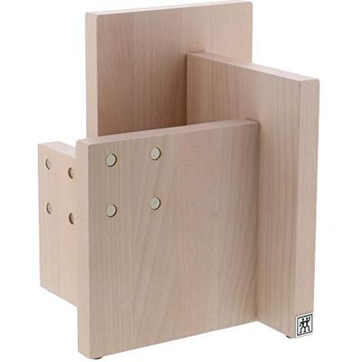 ZWILLING Blocco magnetico quadrato italiano per coltelli In legno di faggio di colore bianco. ZWILLING Blocco magnetico quadrato italiano per coltelli In legno di faggio di colore bianco.