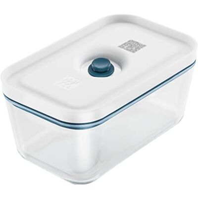 ZWILLING Fresh & Save contenitore sottovuoto misura M, vetro, con coperchio sottovuoto, blu ZWILLING Fresh & Save contenitore sottovuoto misura M, vetro, con coperchio sottovuoto, blu