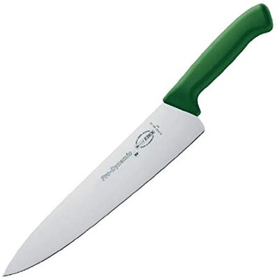 Dick F. ProDynamic coltello da cuoco (lunghezza lama 26 cm, coltello da cucina verde, lama in acciaio X55CrMo14, durezza 56° HRC, coltello) 85447262-14 () Dick F. ProDynamic coltello da cuoco (lunghezza lama 26 cm, coltello da cucina verde, lama in acciaio X55CrMo14, durezza 56° HRC, coltello) 85447262-14 ()