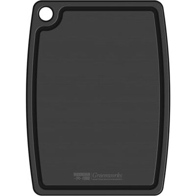 Rio Greenworks Tagliere in plastica riciclata 30x25cm nero Rio Greenworks Tagliere in plastica riciclata 30x25cm nero