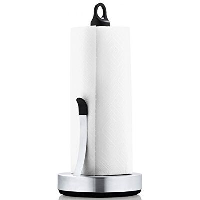 blomus Porta Rotolo da Cucina in Acciaio Inox Smerigliato, Robusto Supporto per Rotolo di Carta, Peso per Funzionamento con Una Sola Mano, Accessori da Cucina esclusivi (Altezza x Larghezza x blomus Porta Rotolo da Cucina in Acciaio Inox Smerigliato, Robusto Supporto per Rotolo di Carta, Peso per Funzionamento con Una Sola Mano, Accessori da Cucina esclusivi (Altezza x Larghezza x